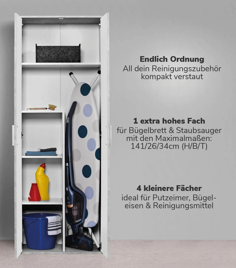 Besenschrank & Mehrzweckschrank 'Der Lange'