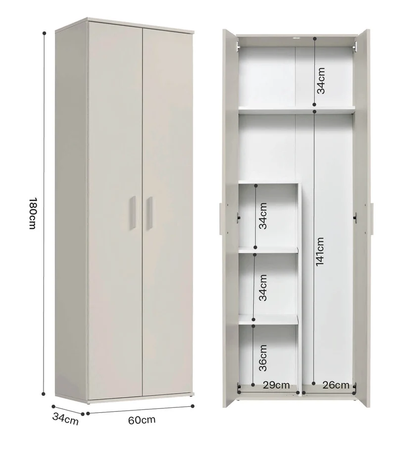 Besenschrank & Mehrzweckschrank 'Der Lange'