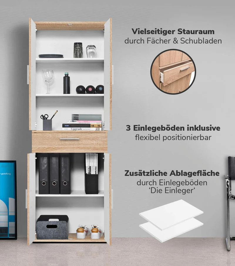 Die Allzweckwaffe' - Schränke-Set/Stauraum-Set/Mehrzweckmöbel-Set