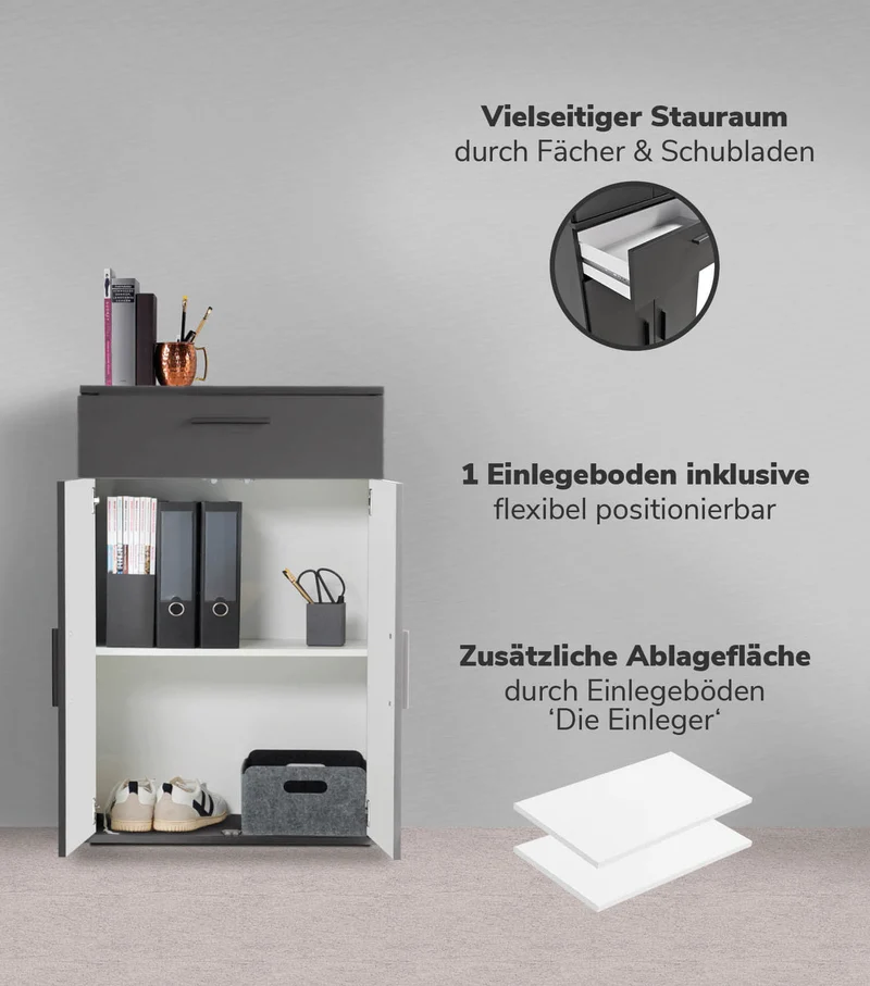 Die Allzweckwaffe' - Schränke-Set/Stauraum-Set/Mehrzweckmöbel-Set