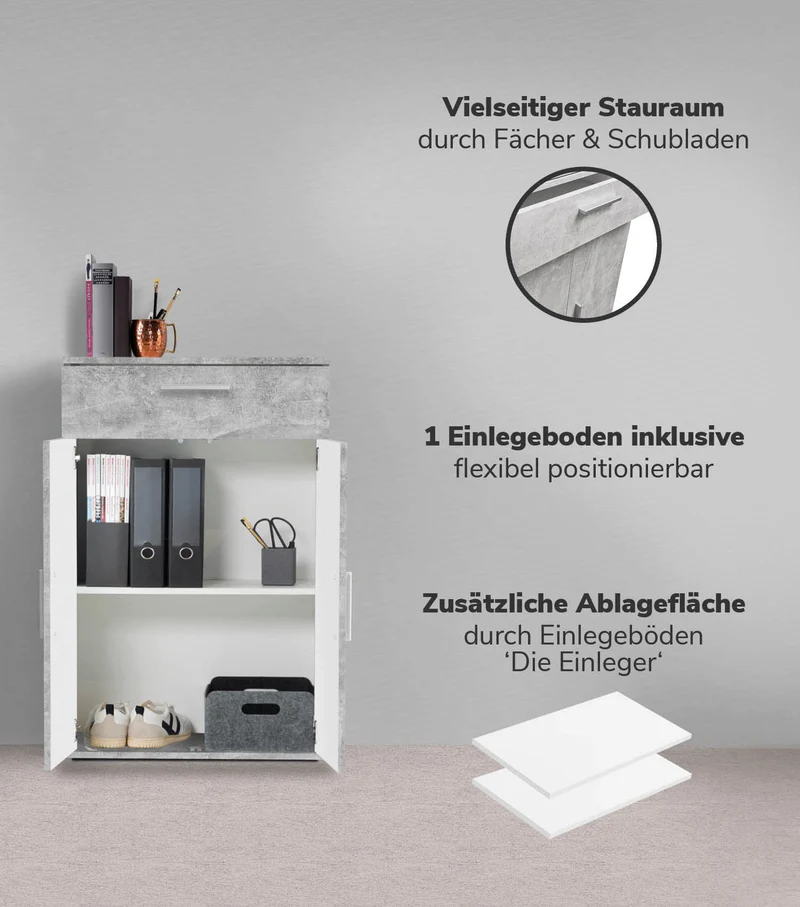 Die Allzweckwaffe' - Schränke-Set/Stauraum-Set/Mehrzweckmöbel-Set