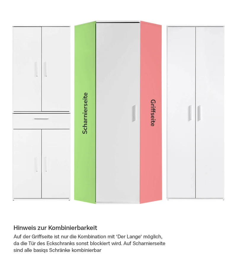 Eckschrank 'Der Lange'