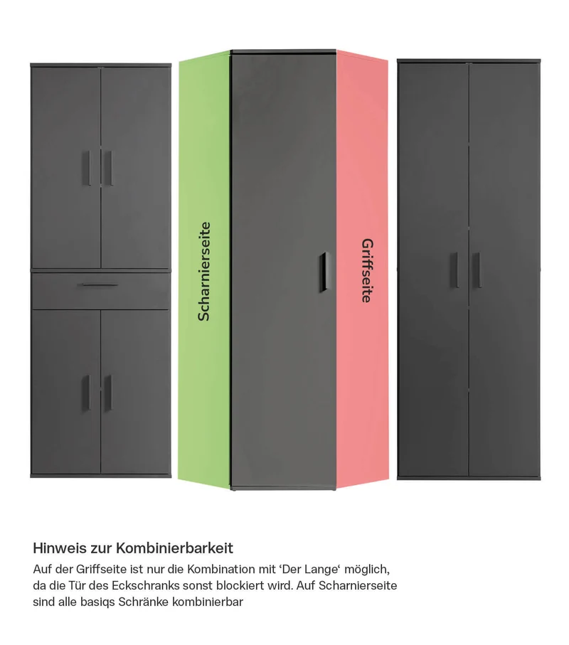 Eckschrank 'Der Lange'
