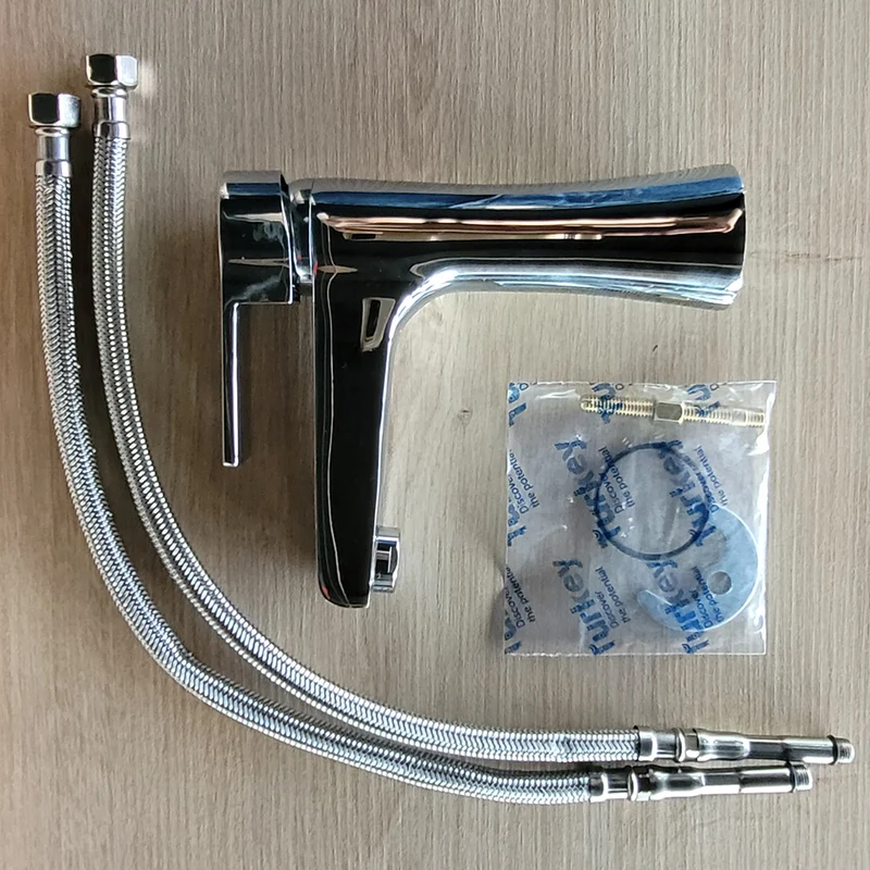 Roomart wastafelkraan, kraan voor badkamer en gastentoilet, in 2 kleuren