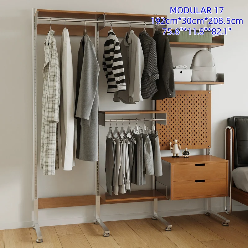 Bohrfreies modulares Regalsystem aus Aluminiumlegierung, Modul 17