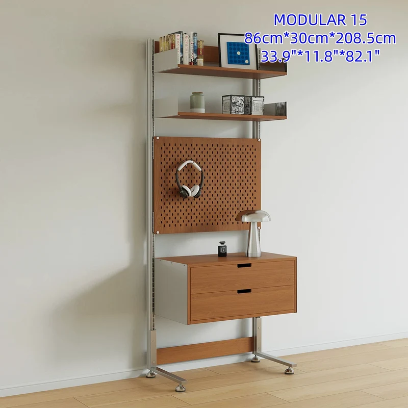 Bohrfreies modulares Regalsystem aus Aluminiumlegierung, Modul 15
