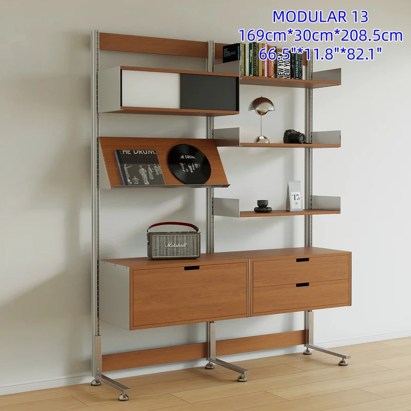 Bohrfreies modulares Regalsystem aus Aluminiumlegierung, Modul 13