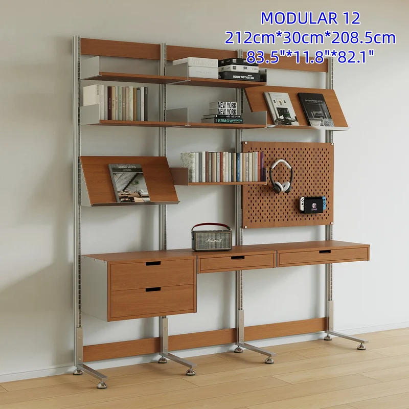 Bohrfreies modulares Regalsystem aus Aluminiumlegierung, Modul 12