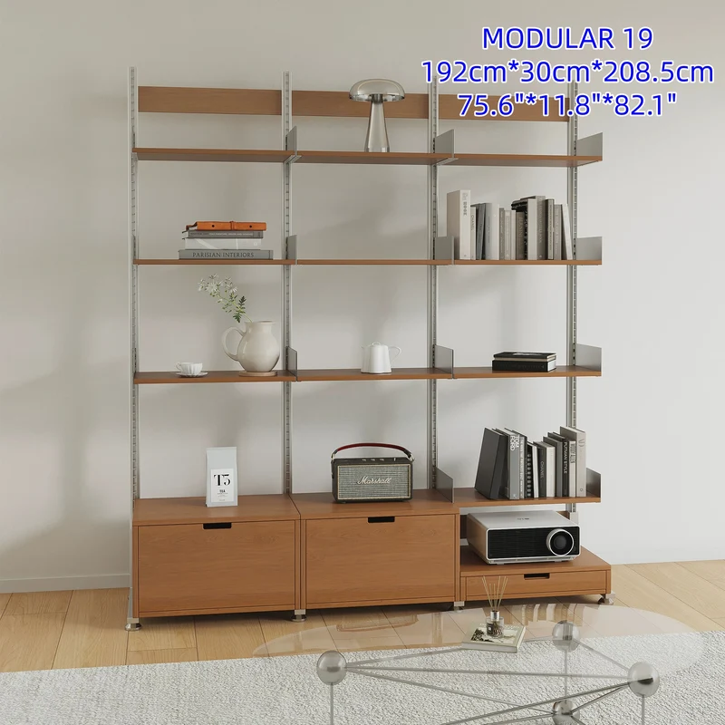 Bohrfreies modulares Regalsystem aus Aluminiumlegierung, Modul 19