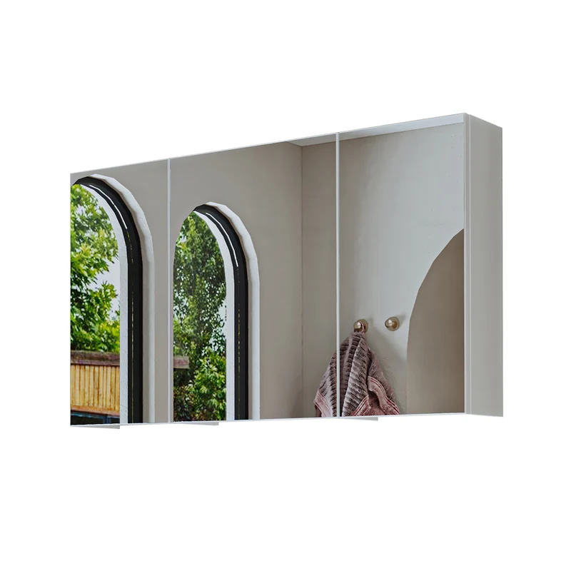 Roomart badmeubelset GUSTO-ATL 105 cm, 4-delig met keramische wastafel en spiegelkast