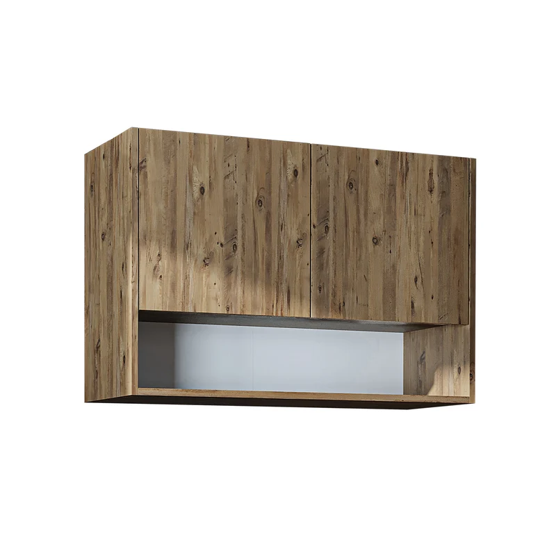 Roomart wasmachinekast DERIN-II, 100 cm, met bovenkast, in 4 kleuren