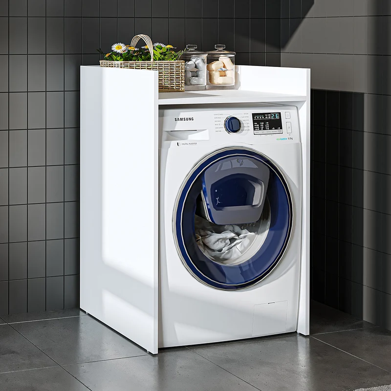 Roomart wasmachinekast DERIN-I, 65 cm, met optionele bovenkast, in 4 kleuren