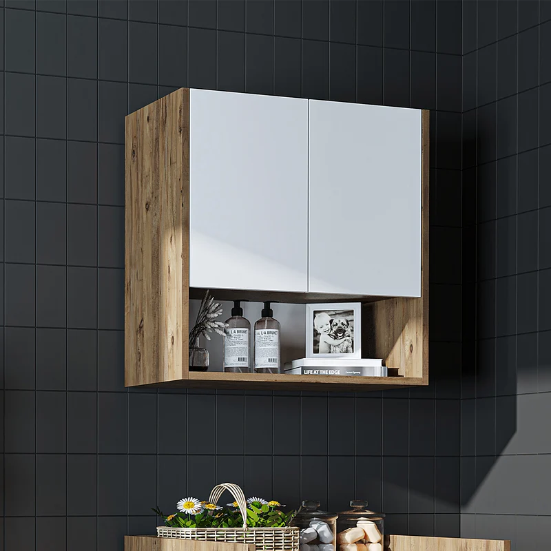 Roomart wasmachinekast DERIN-I, 65 cm, met optionele bovenkast, in 4 kleuren