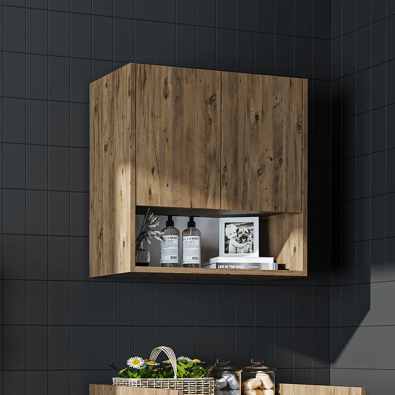 Roomart wasmachinekast DERIN-I, 65 cm, met optionele bovenkast, in 4 kleuren
