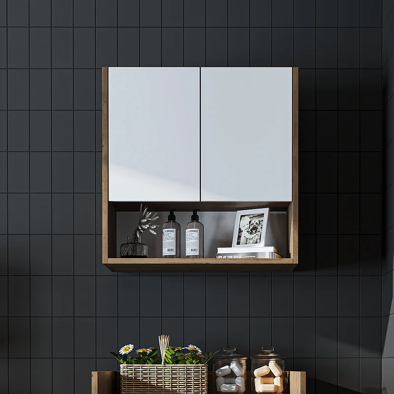 Roomart wasmachinekast DERIN-I, 65 cm, met optionele bovenkast, in 4 kleuren