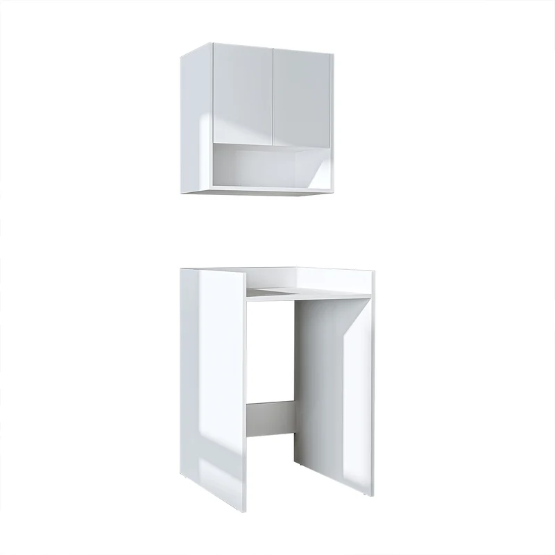 Roomart wasmachinekast DERIN-I, 65 cm, met optionele bovenkast, in 4 kleuren