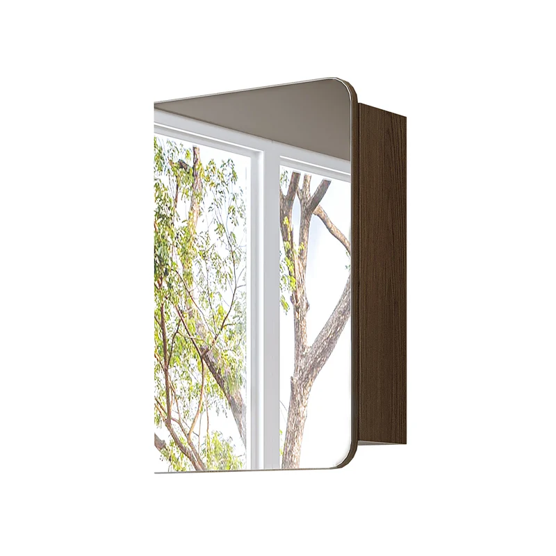 Roomart Bad Spiegelschrank LYCIA, 45 cm, mit Stauraum für Bad und Gäste-WC, in 4 Farben