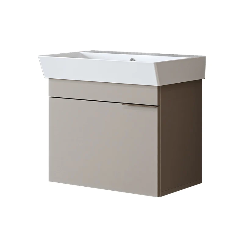 Roomart Badmöbel LYCIA 60 cm, Waschtisch mit Keramik-Waschbecken, in 4 Farben