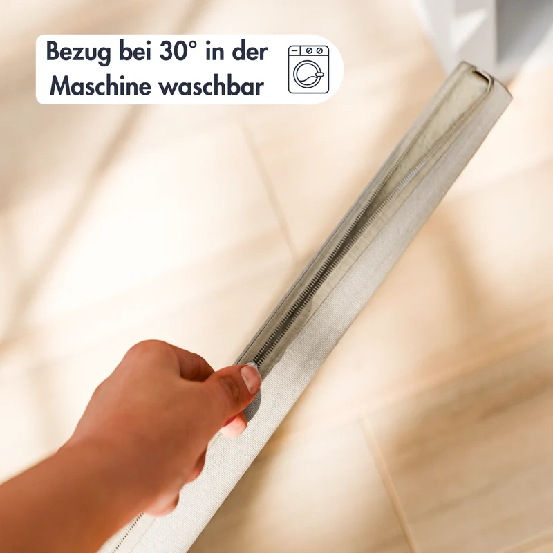 Sitzauflage für Ikea Kallax Regal, Grau, mit abnehmbarem Bezug - für 2er, 3er oder 4er