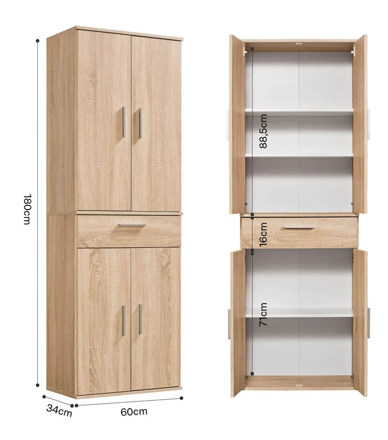 Mehrzweckschrank 'Der Praktische'