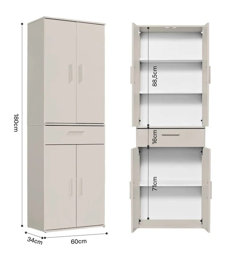Mehrzweckschrank 'Der Praktische'
