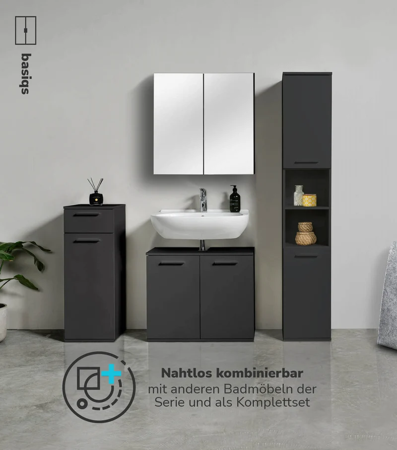 Bad-Waschbeckenunterschrank 'Der Waschbär'