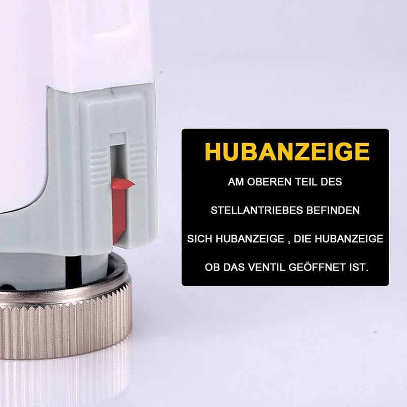 4er Set Elektrischer Stellantrieb 230V AC – Präzise Ventilsteuerung für Heizungs- und Lüftungsanlagen mit IP54 Schutz