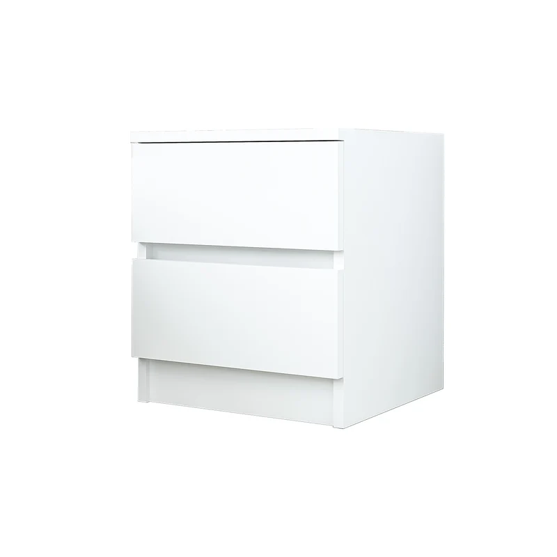 Roomart Nachtkastje KOMO, 40 cm, met 2 lades, in wit