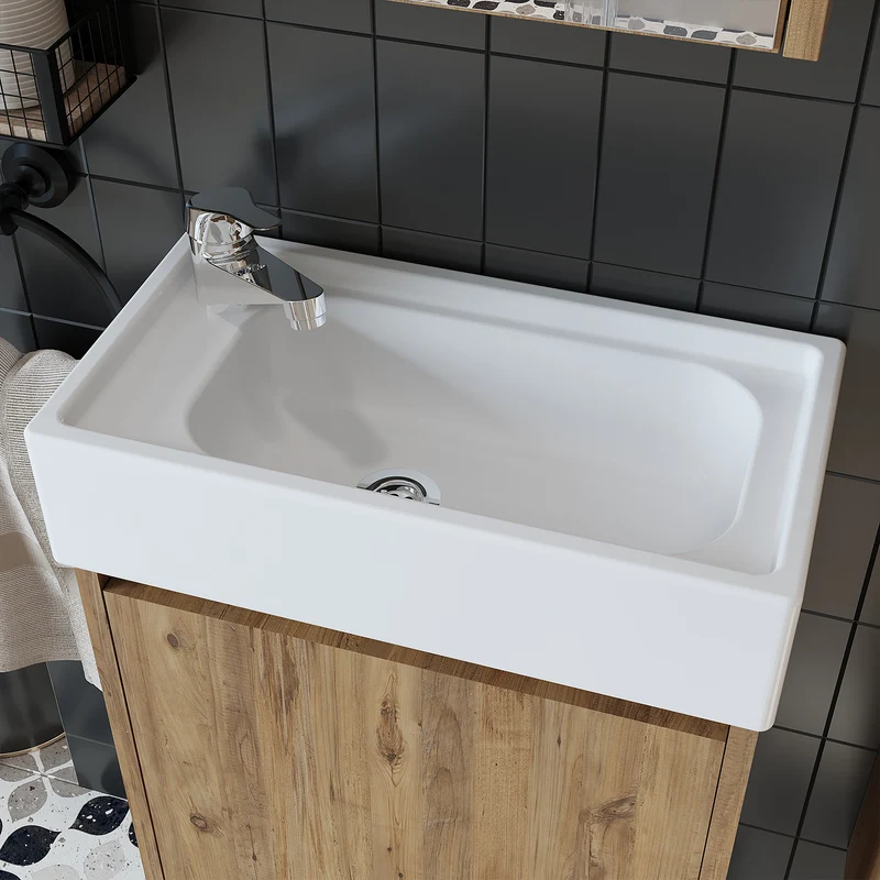 Roomart Waschtischarmatur BT101 & BT102, Einhebelmischer aus Edelstahl, in 2 Farben