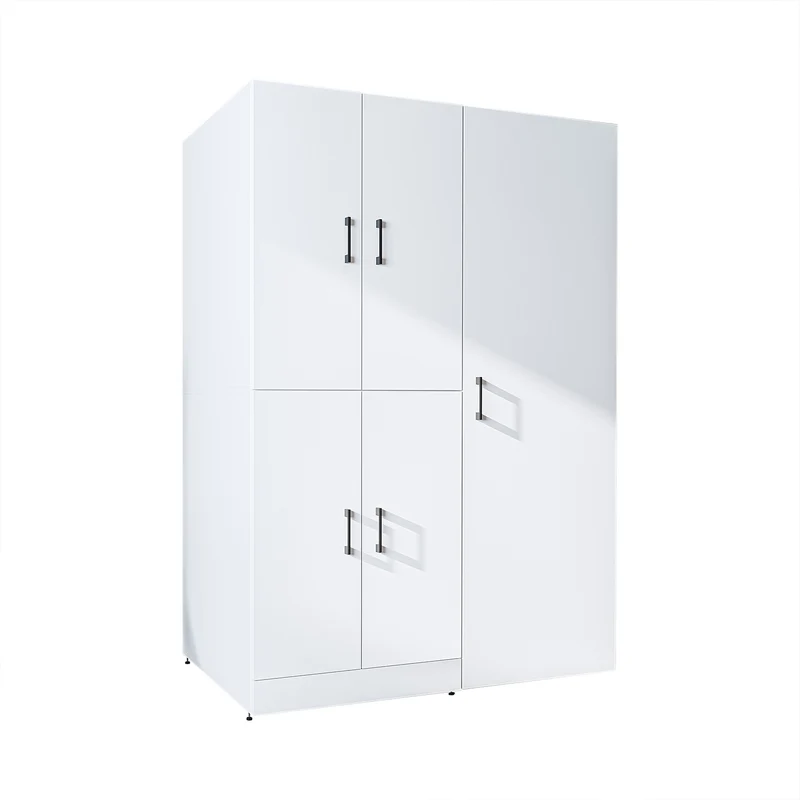 Roomart wasmachinekast DORA-II, 130 cm, voor wasmachine en droger, in 5 kleuren