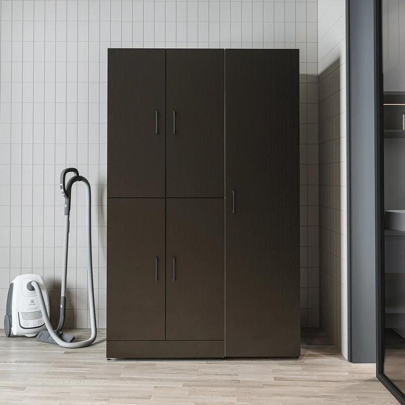 Roomart wasmachinekast DORA-II, 115 cm, voor wasmachine en droger, in 5 kleuren