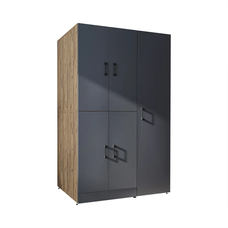 Roomart wasmachinekast DORA-II, 115 cm, voor wasmachine en droger, in 5 kleuren
