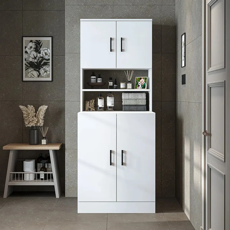 Kapaklı Çamaşır Makinesi Dolabı - 1015