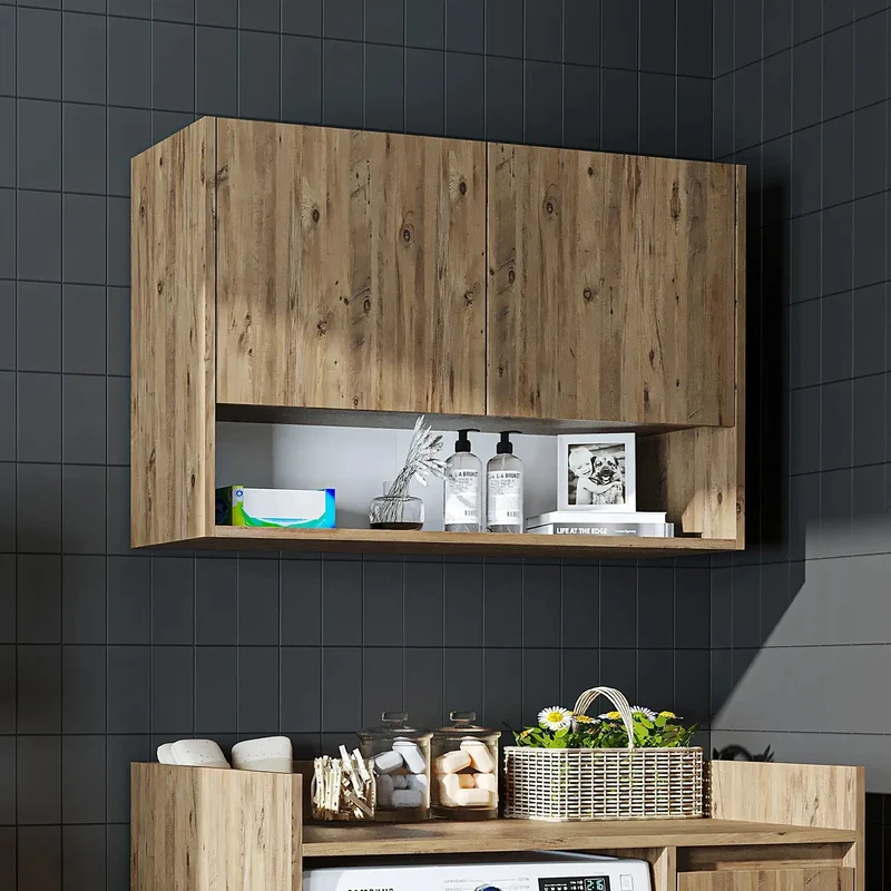 Çamaşır Makinesi Üst Dolabı - Derin-100cm