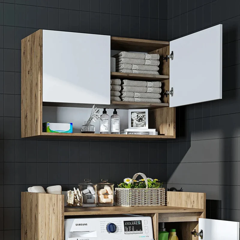 Çamaşır Makinesi Üst Dolabı - Derin-100cm