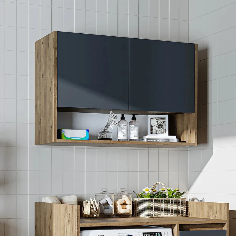 Çamaşır Makinesi Üst Dolabı - Derin-100cm