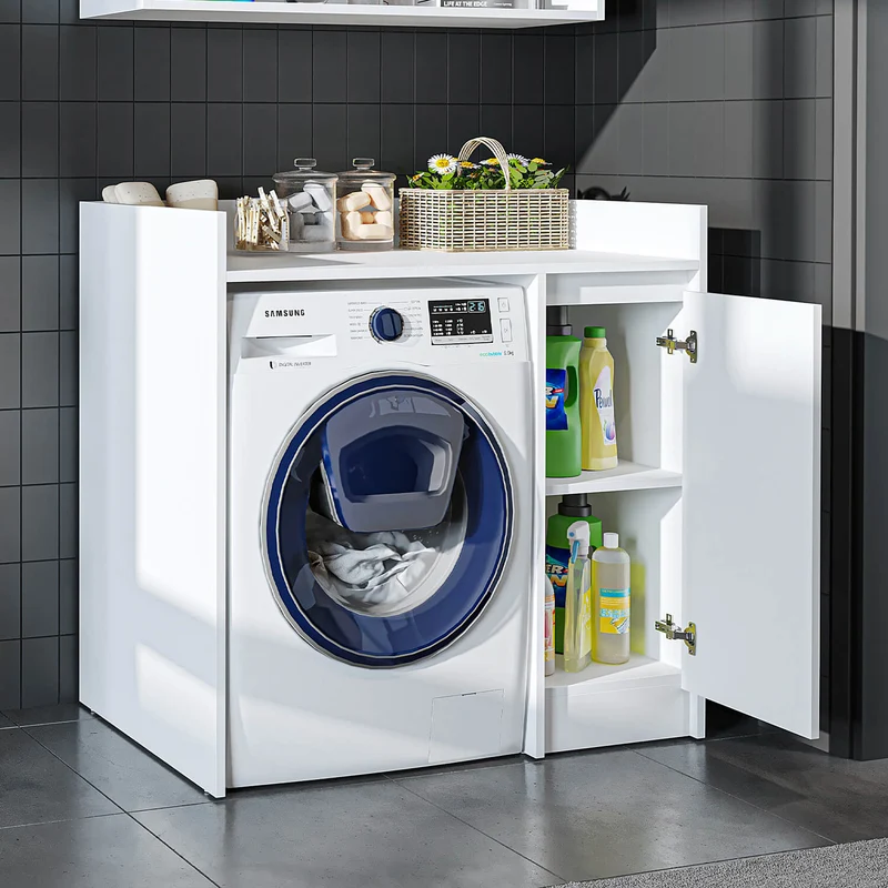 Çamaşır Makinesi Dolabı - Derin-100cm