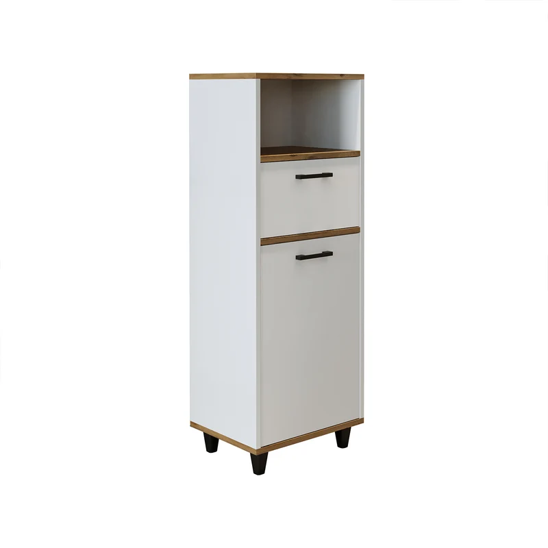 RIM - KİRLİ SEPETLİ ÇOK AMAÇLI DOLAP - 125 CM