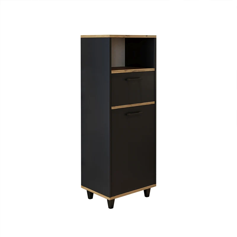 RIM - KİRLİ SEPETLİ ÇOK AMAÇLI DOLAP - 125 CM