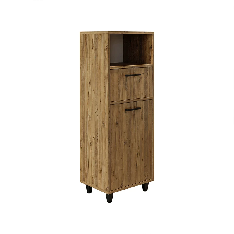 RIM - KİRLİ SEPETLİ ÇOK AMAÇLI DOLAP - 125 CM