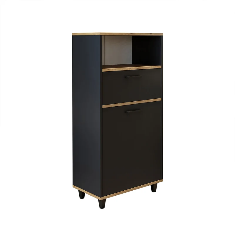 RIM - KİRLİ SEPETLİ ÇOK AMAÇLI DOLAP - 125 CM