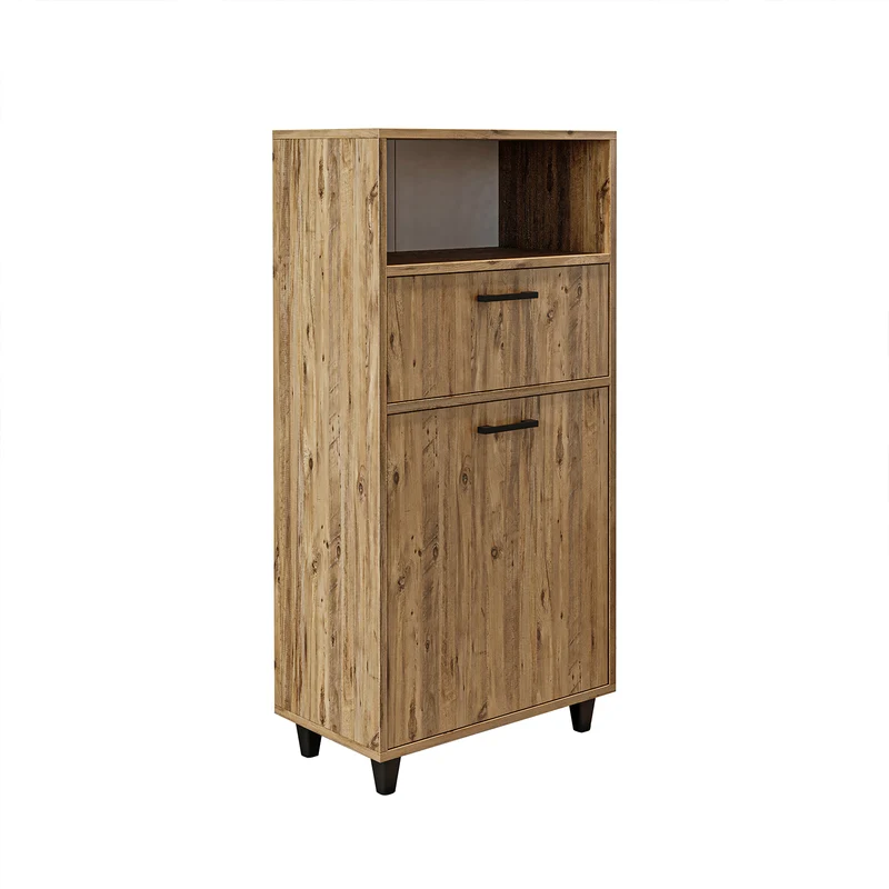 RIM - KİRLİ SEPETLİ ÇOK AMAÇLI DOLAP - 125 CM