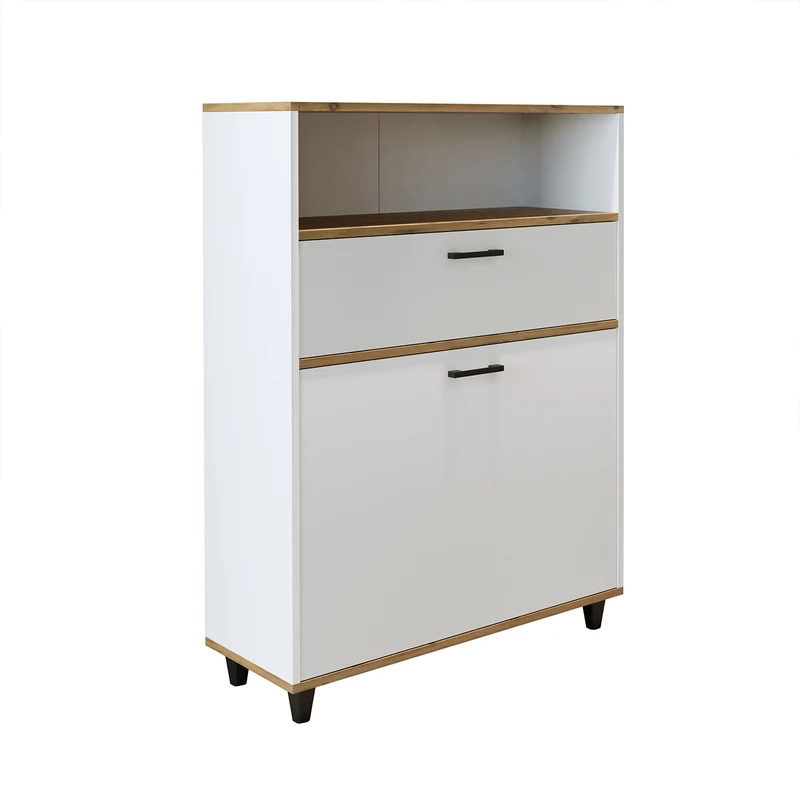 RIM - KİRLİ SEPETLİ ÇOK AMAÇLI DOLAP - 125 CM