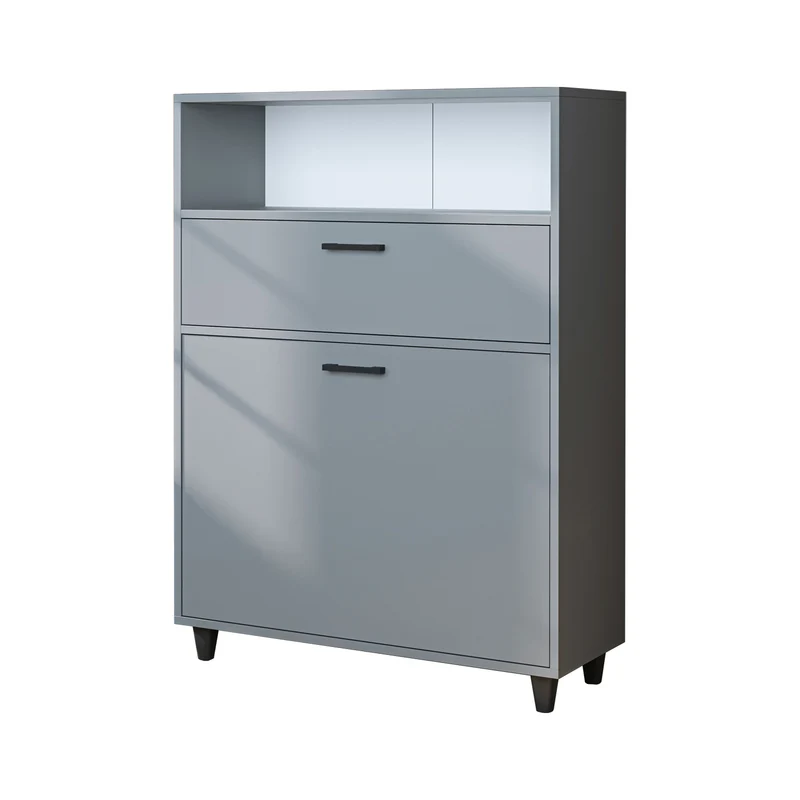 RIM - KİRLİ SEPETLİ ÇOK AMAÇLI DOLAP - 125 CM
