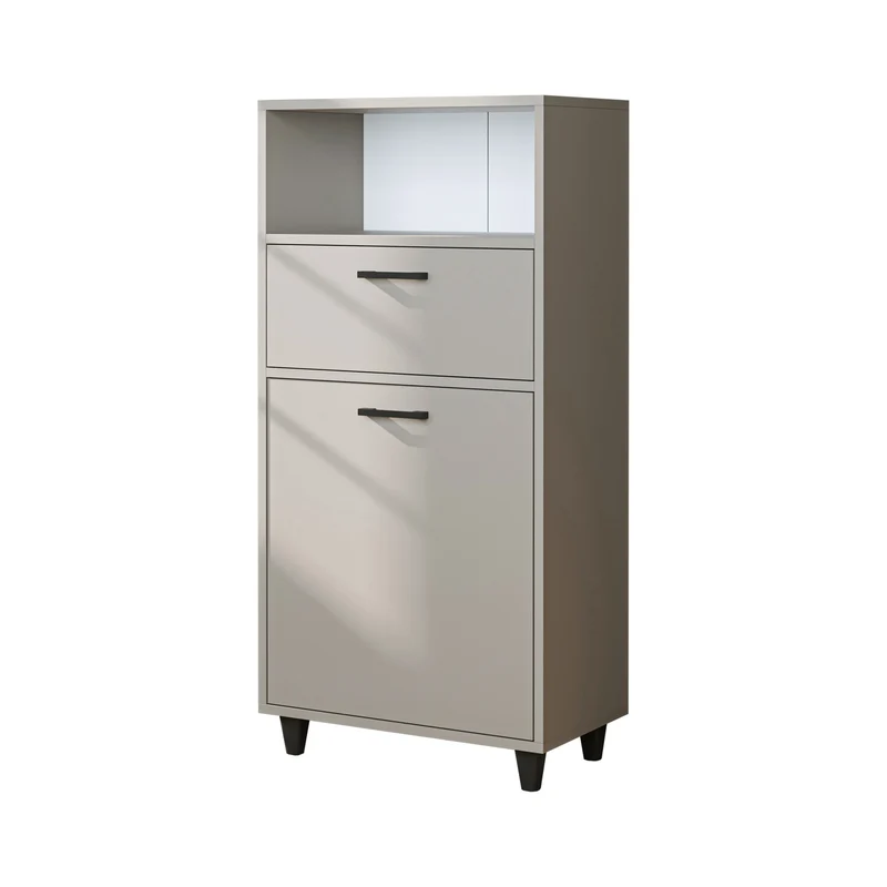 RIM - KİRLİ SEPETLİ ÇOK AMAÇLI DOLAP - 125 CM