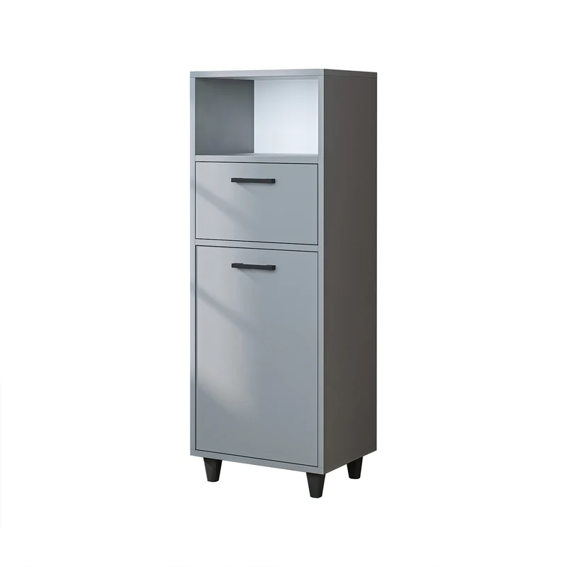 RIM - KİRLİ SEPETLİ ÇOK AMAÇLI DOLAP - 125 CM