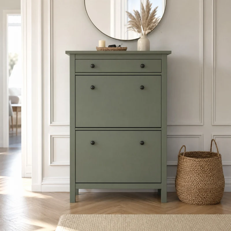 Möbelfarbe ohne Schleifen, Eukalyptus 750ml Kreidefarbe ideal für IKEA Möbel, Kreidelack für ca. 6m²