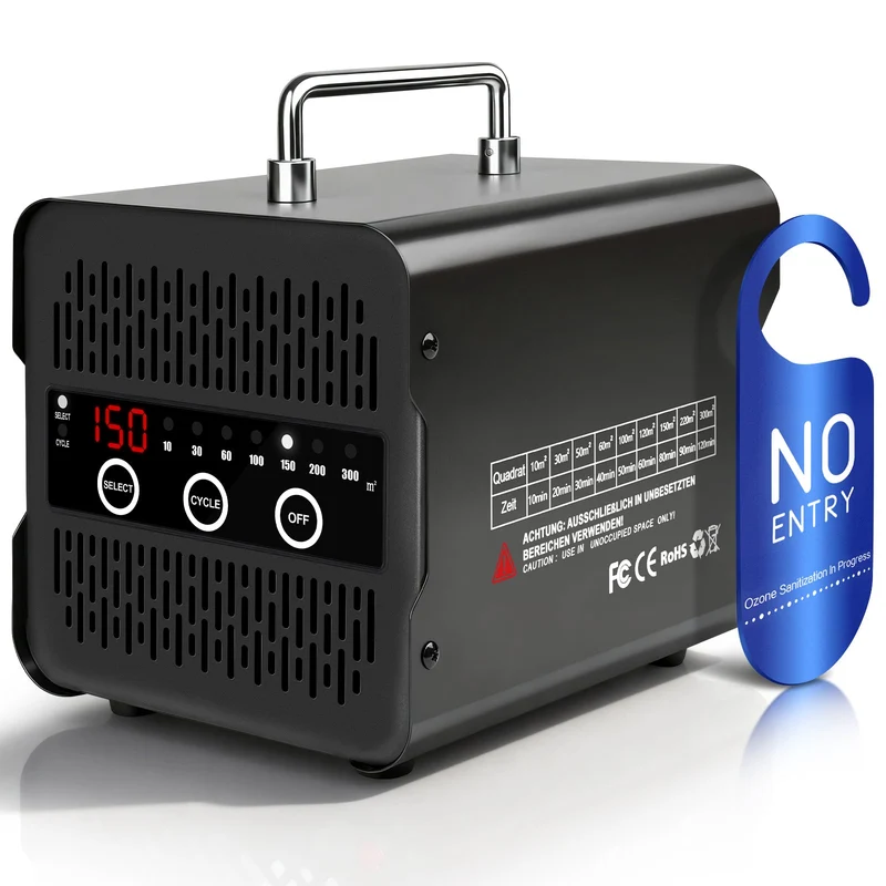 Ozongerät 65.000 mg/h – Professioneller Ozon Generator zur Geruchsbeseitigung bis 300 m²
