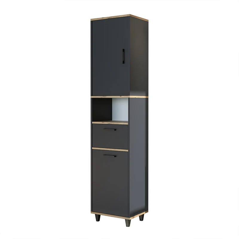 RIM - KİRLİ SEPETLİ ÇOK AMAÇLI DOLAP - 200 CM