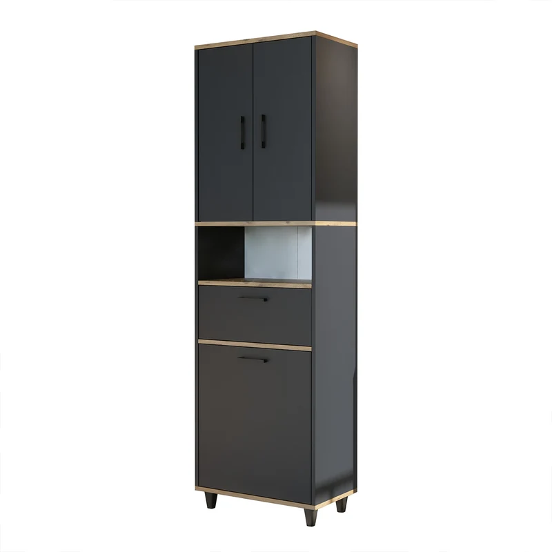 RIM - KİRLİ SEPETLİ ÇOK AMAÇLI DOLAP - 200 CM